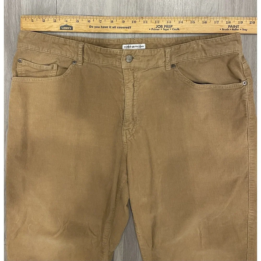 Peter Millar Corduroy Pant Men's 36 5 pocket superior soft‎ Cord Golf Casual